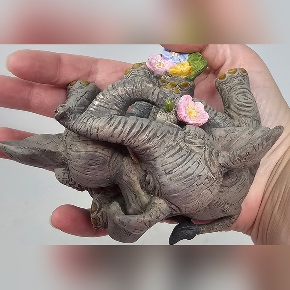 ***$OLD***LENOX 2004 ELEPHANT SWEETHEARTS FIGURINE - Picture 9 of 12